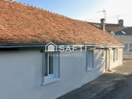 Maison de plain-pied à vendre 130 000 € 4 pièces 2 chambres 75 m² 1 060 m² de terrain Chemillé-sur-Indrois 37460