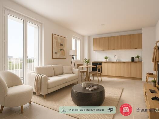 Appartement à vendre - neuf 192 000 € 1 pièce 32 m² 2ème étage Marché d'Intérêt National Paris Rungis Chevilly-Larue 94550