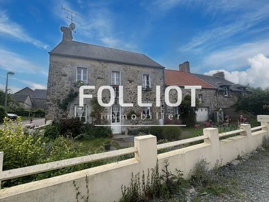 Maison à vendre 164 500 € 5 pièces 3 chambres 89 m² 850 m² de terrain Heugueville-sur-Sienne 50200