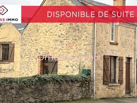 Maison à vendre 105 000 € 4 pièces 2 chambres 92 m² 387 m² de terrain Fresnay sur Sarthe 72130