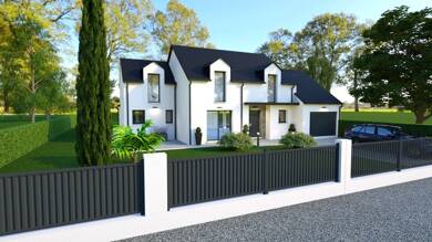 Terrain avec maison neuve à vendre 379 700 € Centre Ville-Les Marins Châteauroux 36000