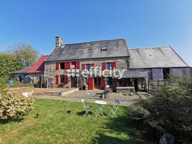 Ferme à vendre 314 000 € 9 pièces 4 chambres 243 m² 8 511 m² de terrain Noues de Sienne 14380