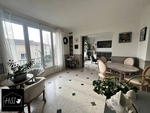 Appartement à vendre 449 000 € 4 pièces 2 chambres 79,11 m² Étage 2/4 Guyot-de Gaulle Bois-Colombes 92270