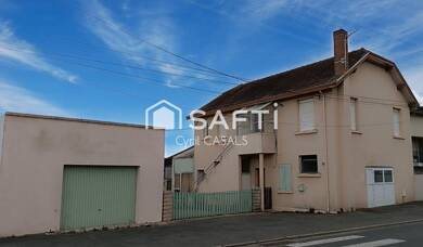 Maison à vendre 149 000 € 8 pièces 4 chambres 138 m² 471 m² de terrain Centre Ville Saint-Vallier 71230