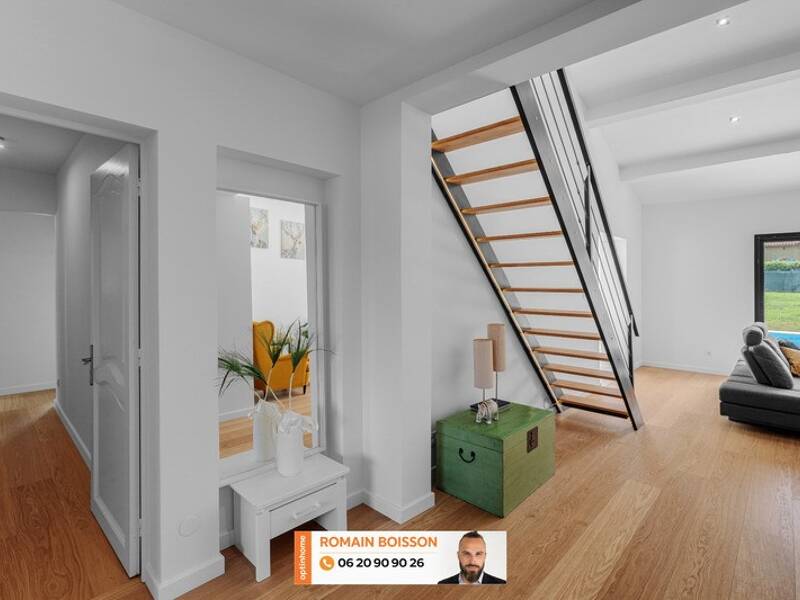 Maison à vendre, 140m², SAINTE FOY D'AIGREFEUILLE