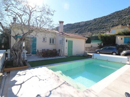 Maison de plain-pied à vendre 449 000 € 3 pièces 2 chambres 80 m² Châteauneuf-Villevieille 06390