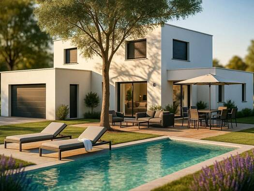 Terrain avec maison neuve à vendre 379 000 € 5 pièces 4 chambres 105 m² 450 m² de terrain Portiragnes 34420