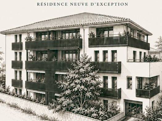 Appartement à vendre - neuf 790 000 € 3 pièces 62,6 m² 3 étages dès le 31/12/2027 Mairie-Marne Biarritz 64200