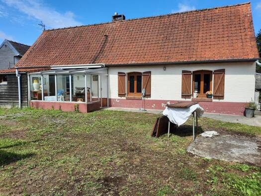 Maison à vendre 152 250 € 3 pièces 2 chambres 64 m² 2 023 m² de terrain Vaudricourt 80230
