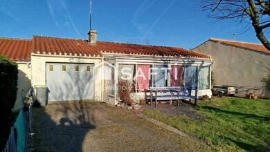 Maison à vendre 162 000 € 3 pièces 2 chambres 60 m² 433 m² de terrain La Chaize-Giraud 85220