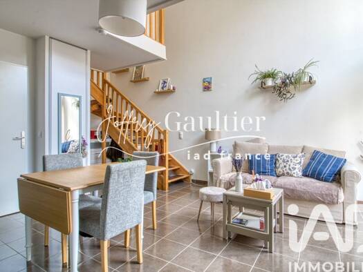 Duplex à vendre 189 000 € 2 pièces 1 chambre 44,4 m² RDC/2 Les Naquettes-Les Bournouviers Herblay-sur-Seine 95220