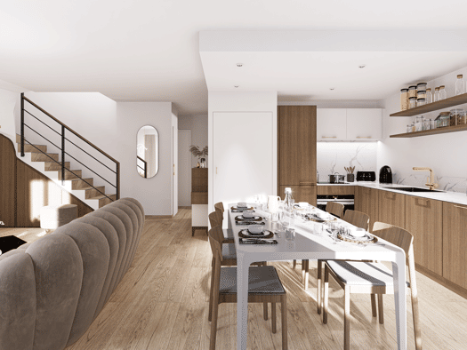 Appartement à vendre - neuf 360 000 € 4 pièces 3 chambres 97,74 m² Étage 1/2 Saint-Félix 74540