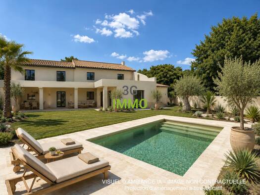 Maison à vendre 810 000 € 4 chambres 182 m² 2 050 m² de terrain Camplanier Nîmes 30000