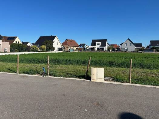 Terrain constructible viabilisé à vendre 123 900 € 560 m² de terrain Biltzheim 68127