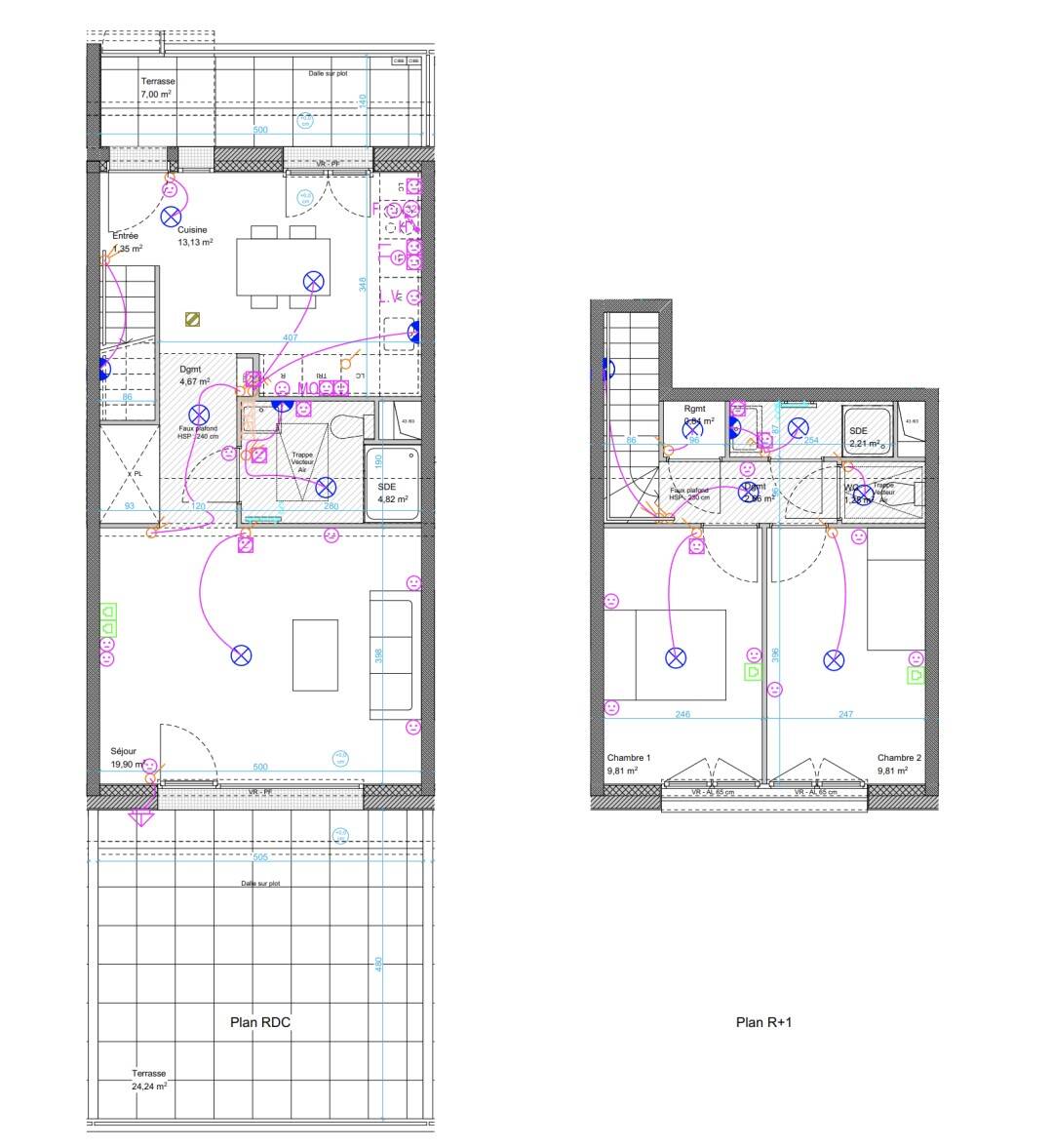 Maison à vendre, 75m², CERGY
