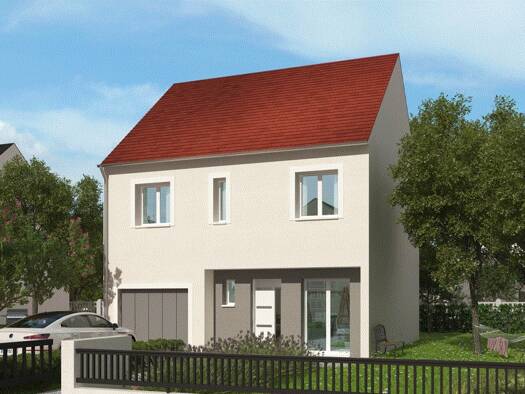 Terrain avec maison neuve à vendre 179 700 € 5 pièces 3 chambres 85 m² 455 m² de terrain Les Villages Vovéens 28150