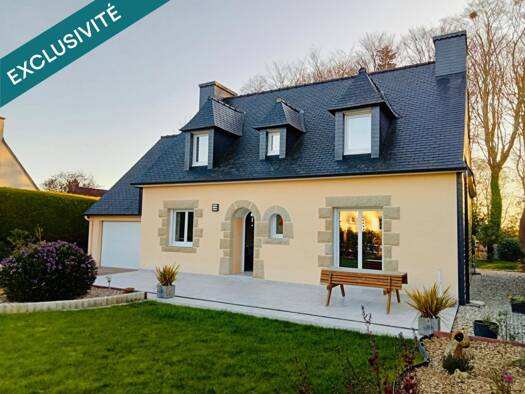 Maison à vendre 329 500 € 6 pièces 4 chambres 117 m² 809 m² de terrain Ploubezre 22300