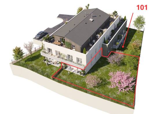 Appartement à vendre - neuf 260 000 € 3 pièces 2 chambres 65,3 m² dès le 31/12/2027 Duclair 76480