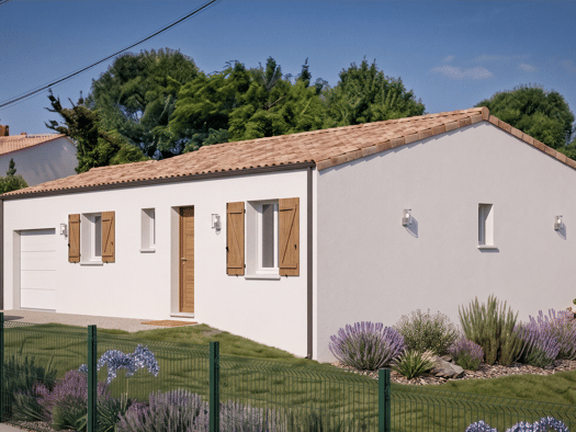 Terrain avec maison neuve à vendre 179 900 € 2 chambres 800 m² de terrain Écurat 17810