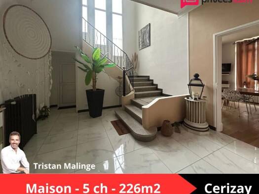 Maison à vendre 276 900 € 9 pièces 5 chambres 226 m² 382 m² de terrain Cerizay 79140