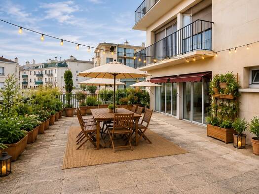 Appartement à vendre 447 000 € 4 pièces 2 chambres 80 m² Étage 1/4 Sud RER Le Vésinet 78110