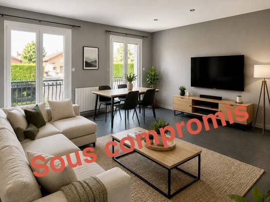 Appartement à vendre 162 500 € 3 pièces 2 chambres 56 m² Grignon 73200