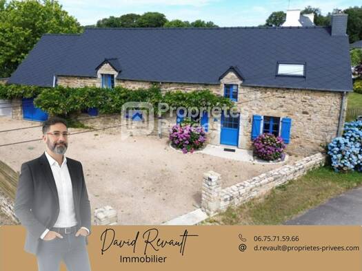 Maison à vendre 364 000 € 6 pièces 4 chambres 155 m² 2 242 m² de terrain Trédion 56250