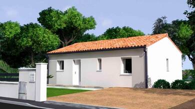 Maison de plain-pied à vendre 149 000 € 3 pièces 3 chambres 60 m² 1 200 m² de terrain École Joseph Bara-Groupe scolaire Carnot-Hôtel de Ville Agen 47000