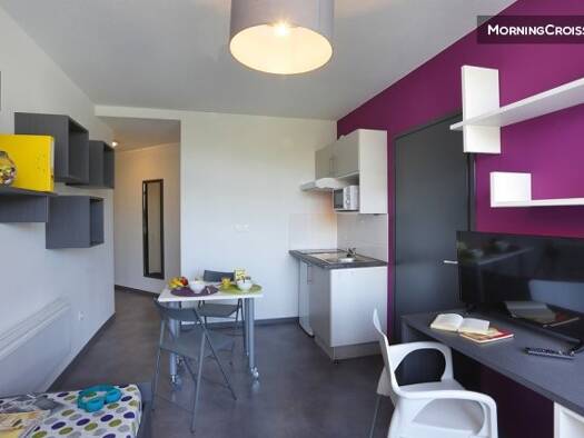 Studio à louer 636 € 1 pièce 19 m² Hôtel de Ville-Pont de Bois Villeneuve-d'Ascq 59650