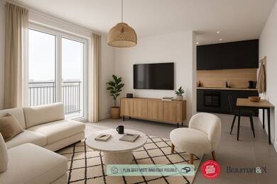 Appartement à vendre 288 910 € 3 pièces 2 chambres 67 m² 4ème étage Marcel Sembat Villetaneuse 93430