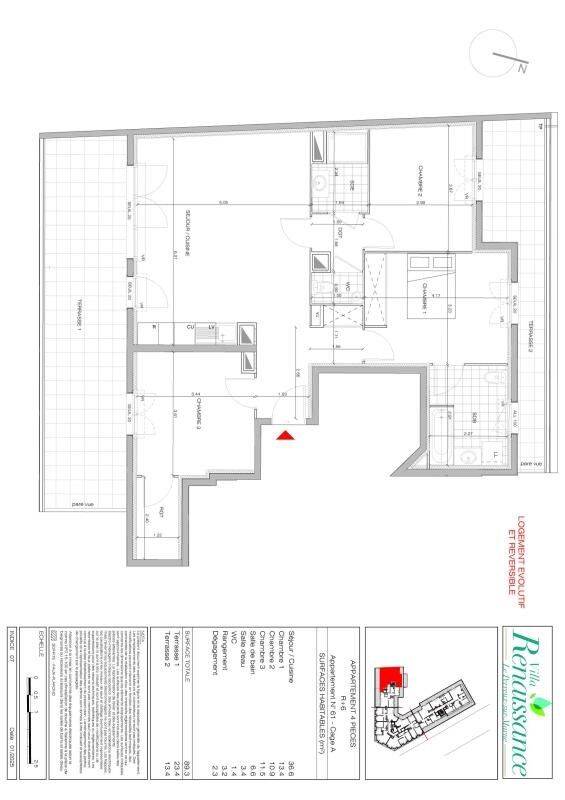 Maison à louer, 89m², LE PERREUX SUR MARNE