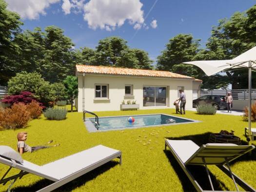 Terrain avec maison neuve à vendre 235 000 € 4 pièces 3 chambres 85 m² Centre Est Loriol-sur-Drôme 26270