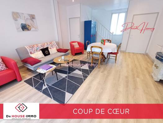 Maison à vendre 161 900 € 4 pièces 3 chambres 119 m² 25 m² de terrain Saint-Quentin 02100