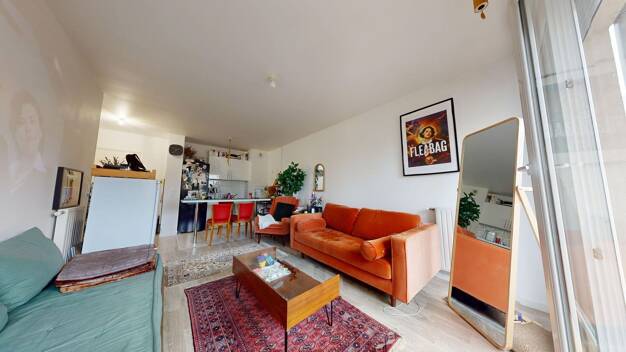 Appartement à vendre 215 000 € 3 pièces 2 chambres 55 m² Étage 1/3 Pomponne 77400
