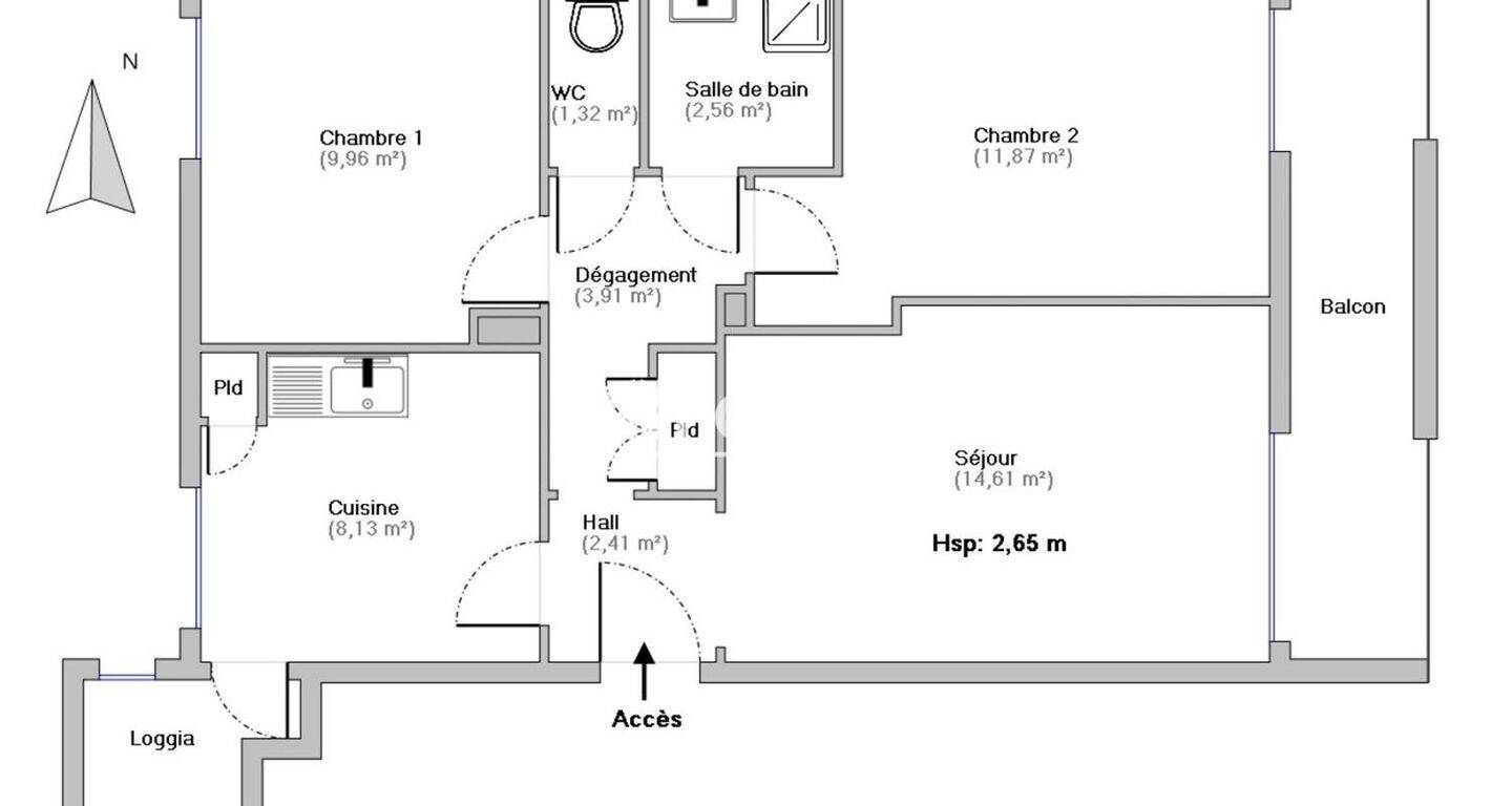 Maison à louer, 55m², VALENCE