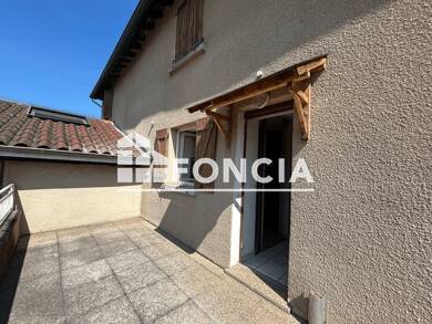 Duplex à louer 630 € 3 pièces 2 chambres 57,9 m² 1er étage Nord Jassans-Riottier 01480