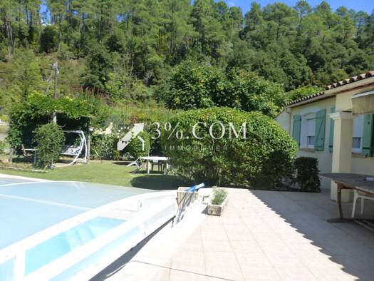 Maison de plain-pied à vendre 275 000 € 5 pièces 3 chambres 103 m² 1 450 m² de terrain Le Martinet 30960