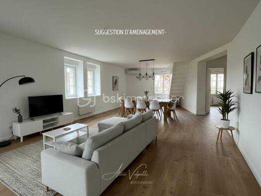 Duplex à vendre 435 000 € 4 pièces 3 chambres 127 m² Étage 1/1 Tillet et Est Bussy-Saint-Georges 77600