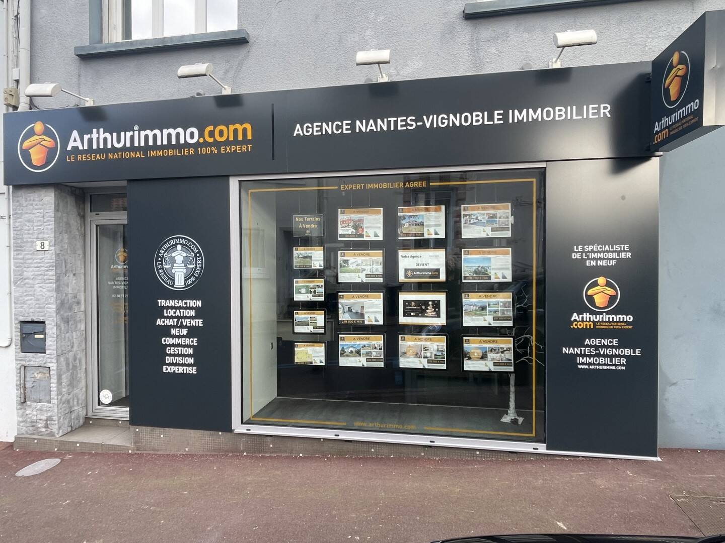 Arthurimmo AGENCE NANTES – VIGNOBLE IMMOBILIER