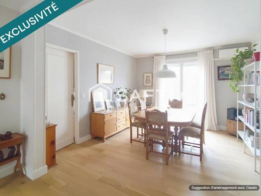 Appartement à vendre 240 000 € 3 pièces 2 chambres 54 m² Étage 2/4 Plateau-Grèves-Europe-Gare du Stade-Fossés Jean Colombes 92700