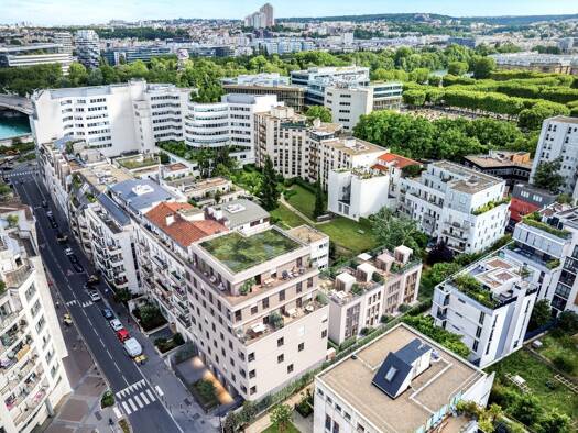 Appartement à vendre - neuf 614 000 € 3 pièces 2 chambres 59,44 m² dès le 31/12/2027 Grenier–Point du Jour Boulogne-Billancourt 92100