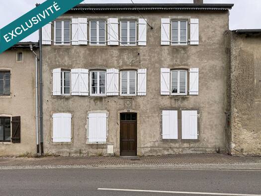 Maison à vendre 240 000 € 10 pièces 5 chambres 334 m² 470 m² de terrain Courcelles-Chaussy 57530
