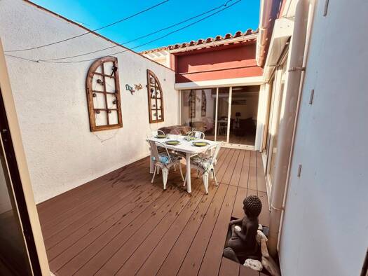 Maison à louer 980 € 3 pièces 2 chambres 58 m² Le Barcarès 66420