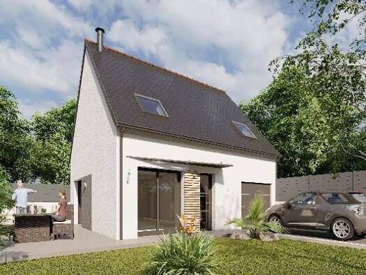 Terrain constructible viabilisé à vendre 199 970 € 478 m² de terrain Isles Lesneven 29260