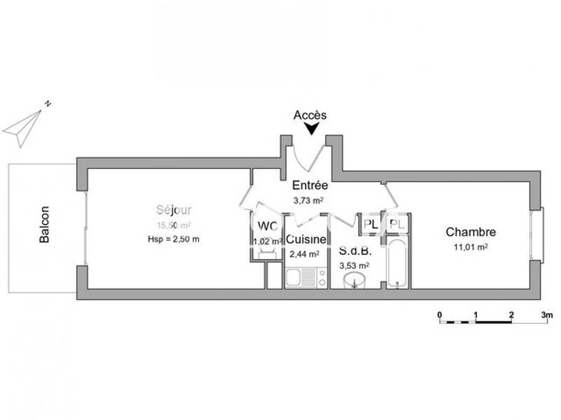 Maison à louer, 37m², MONTPELLIER