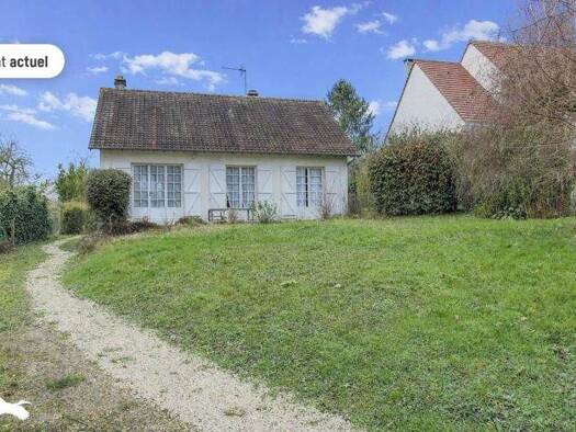 Maison de plain-pied à vendre 350 000 € 4 pièces 2 chambres 75 m² 974 m² de terrain Haut Maule 78580