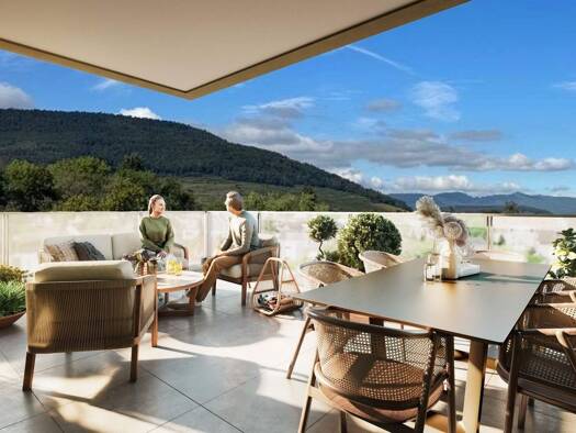 Appartement à vendre - neuf 248 400 € 3 pièces 2 chambres 65,9 m² 2ème étage Issenheim 68500