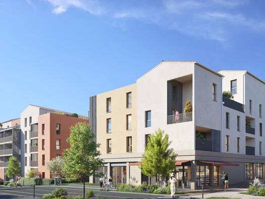 Appartement à vendre - neuf 169 000 € 2 pièces 40,63 m² 1er étage dès le 31/12/2027 Zone Vieux Bourg-La Nef-Les Vergers Cournon-d'Auvergne 63800