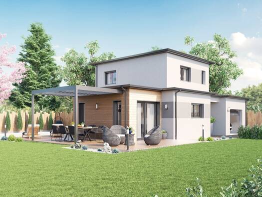 Terrain avec maison neuve à vendre 296 582 € 4 pièces 3 chambres 86 m² 400 m² de terrain Saffré 44390