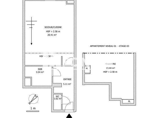 Maison à louer, 44m², TOURCOING